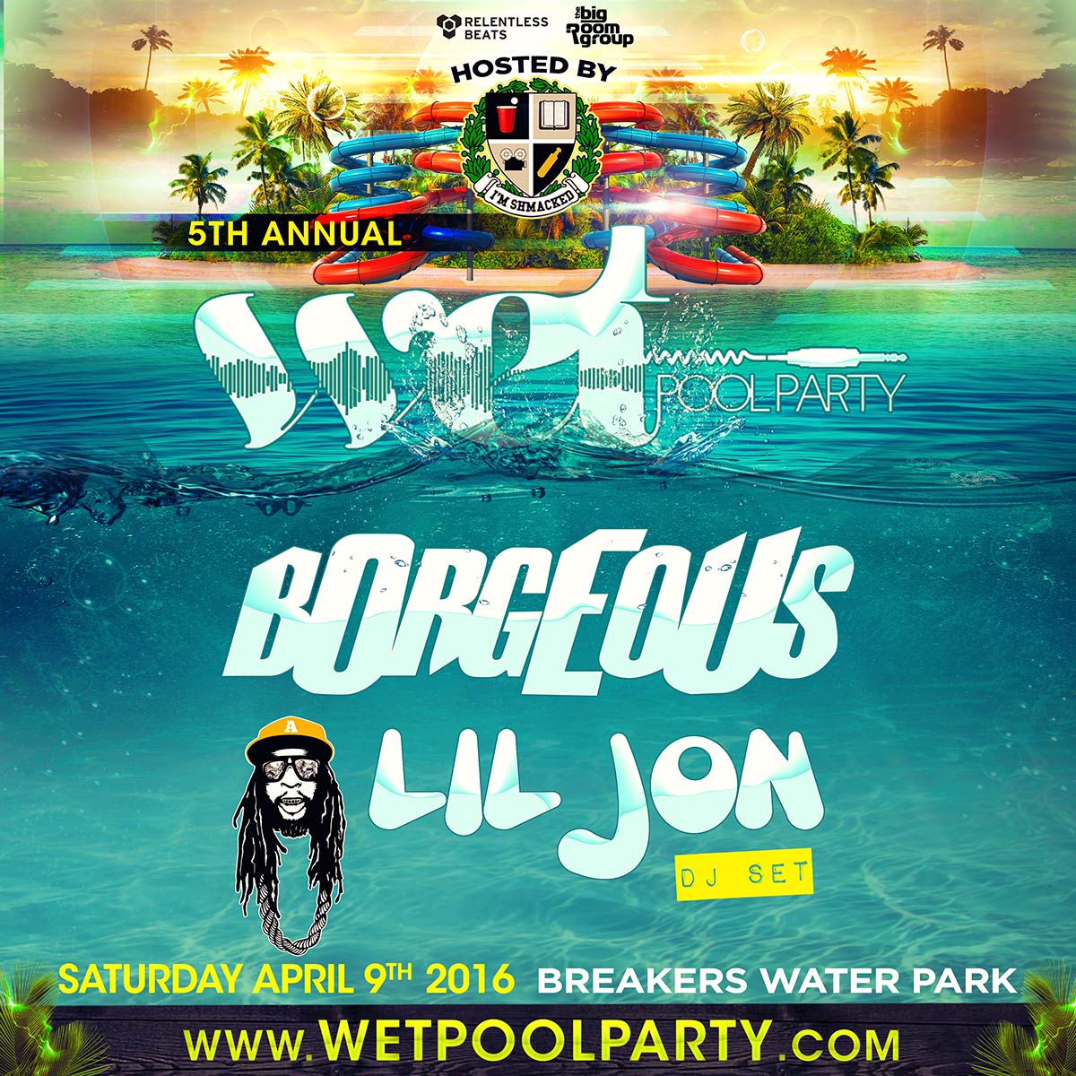 WetPoolParty's tweet photo. UofA/Tucson we're back on April 9th with @ImShmacked @LilJon &amp; @BorgeousMusic!!!!! https://t.co/6Yz7KWN9pf