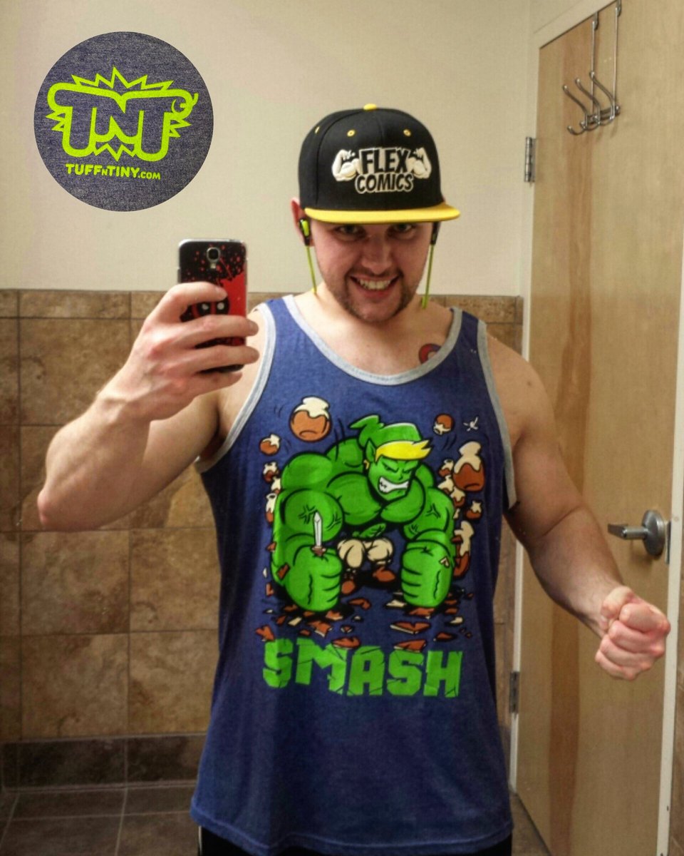 etwich_flexin's tweet photo. #Smash. Gotta get that cardio in. Even if it means keep going after work. #TuffNTiny #FlexComics #LinkSmash https://t.co/UztbcDP4Bq