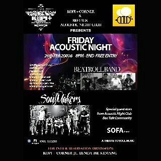 <a href="/fajar3alamsyah/">Fajar Tri Alamsyah</a> : ift.tt/1oCdkLt | Besok malem ngamen lagi bareng <a href="/sofa/">sofa</a>.music &amp; the <a href="/soul_makers/">The soul makers</a> at kopi+…