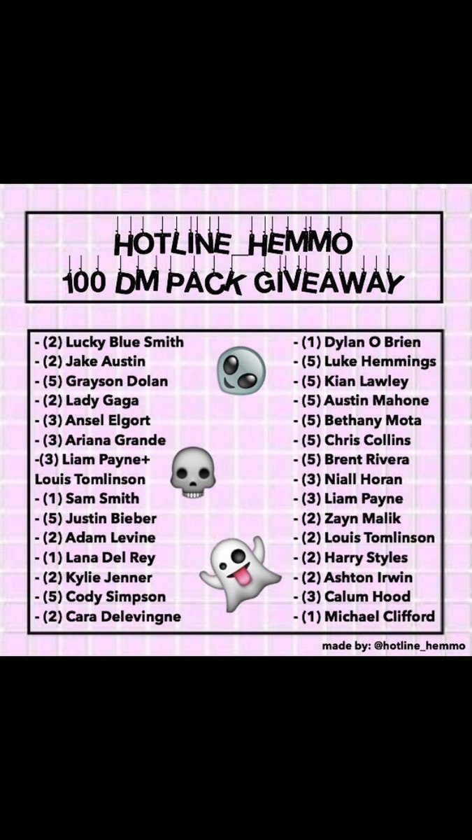 TALKOTlME's tweet photo. We want to win @hotline_hemmo 's DM PACK GIVEAWAY!! #hotline_hemmosgiveaway 😊😁 https://t.co/xbdTu6kpHW