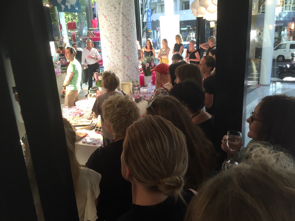 OpChildrenFirst's tweet photo. @LyndeyMilan @fdistribution #bakingsecrets2 Lyndey Milan bakeware launch https://t.co/6l6Zd1KcQv