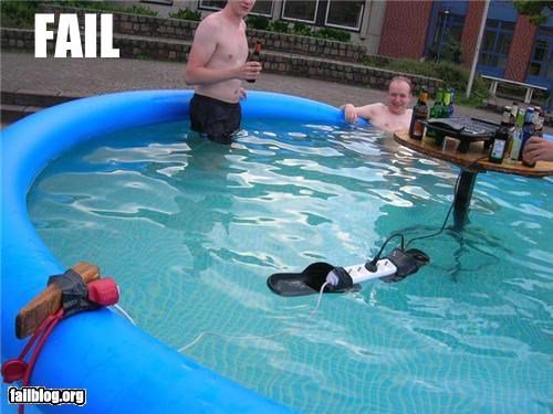 ParkerandSons's tweet image. Maybe they have a death wish.  #electricalfail #dontdoit