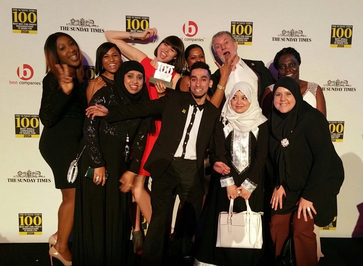 Rob_Trimble's tweet image. Fantastic night at Best Companies Awards &amp;amp; so proud of our wonderful team @Bromley_by_Bow - well done to everyone!