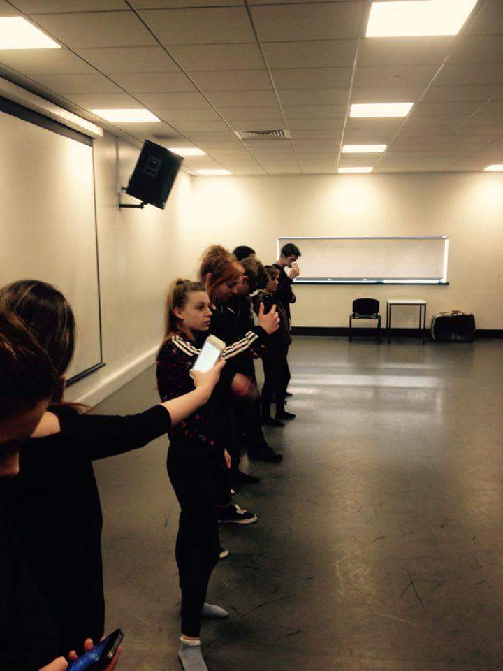 PolkaDotTheatre's tweet photo. Mid rehearsal snap! #GamificationOfLife Exiting stuff! https://t.co/52hfDKgDyC