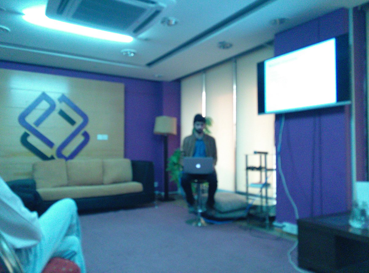 First speaker at first meetup #openstackPK