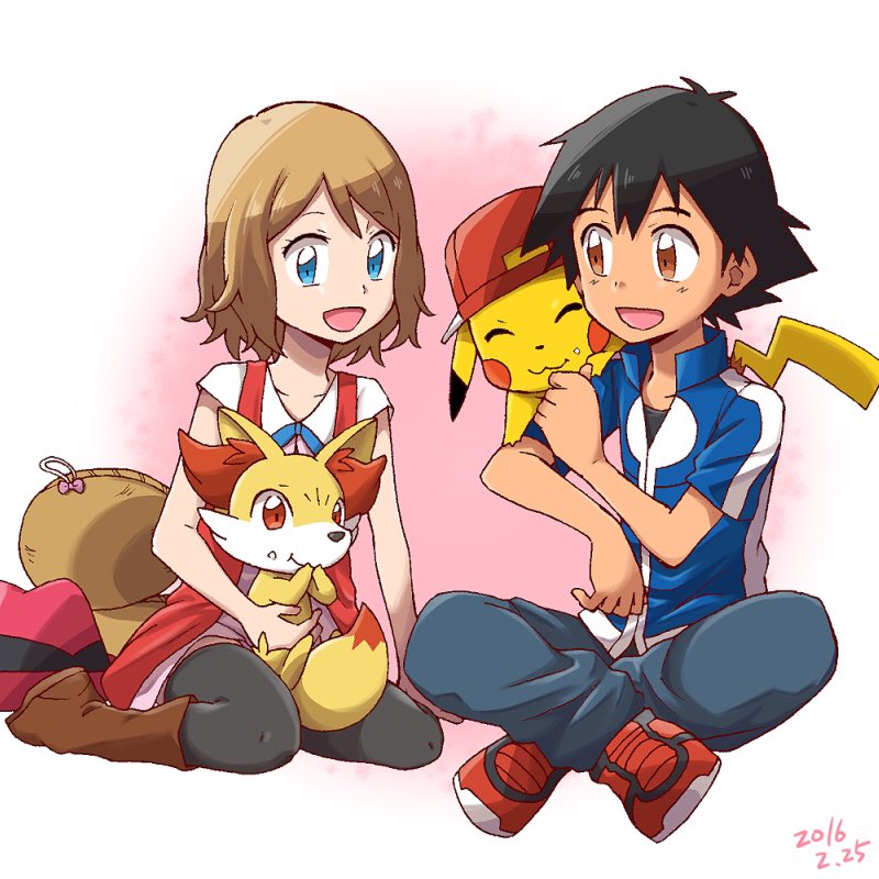 Twitter 上的 しらす 千田大輔 支配4巻発売中 なんか流れで描いてみた ポケモン サトシとセレナ サトシ描くの小学校以来じゃなかろうか笑 T Co Ptf4ynjvep Twitter
