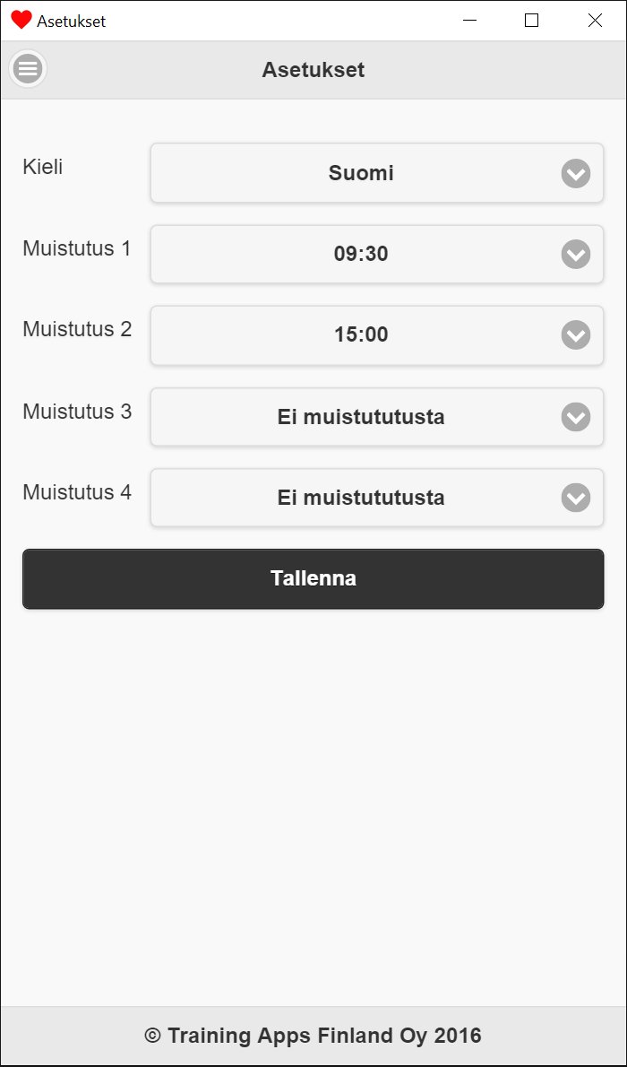 trainingapps's tweet photo. Tekaistiin taukoliikuntasovellus päätetyöntekijöille. Taistellaan yhdessä istumista vastaan! Autom. muistutukset! https://t.co/3rsCRmJKpl