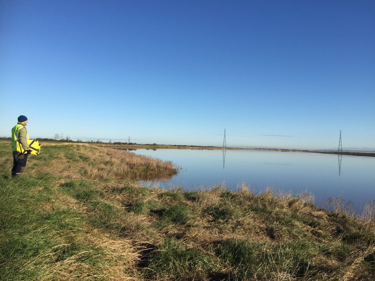 MSS_surveys's tweet photo. Great weather for flying this week! We have been laying ground control, and the river was as still as a millpond! https://t.co/WrHMO9SvI4