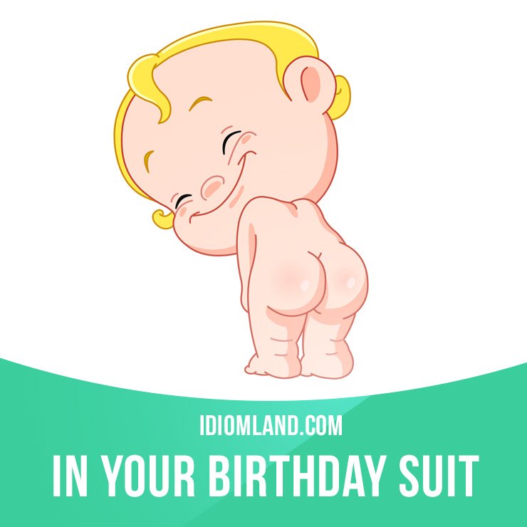 Birthday suit meaning