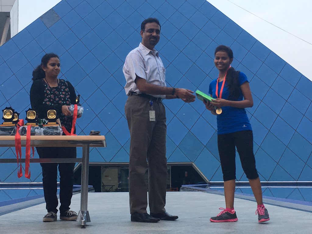 InfosysCareers's tweet photo. Congratulations to the winners of 2.5km, women's category. #OneInfyRun https://t.co/iQNxotstQp