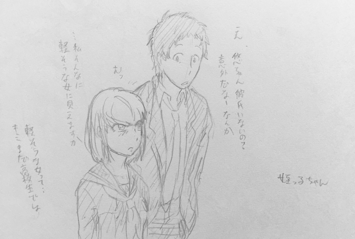 それなりに前の落書き発掘 ※女体化注意 