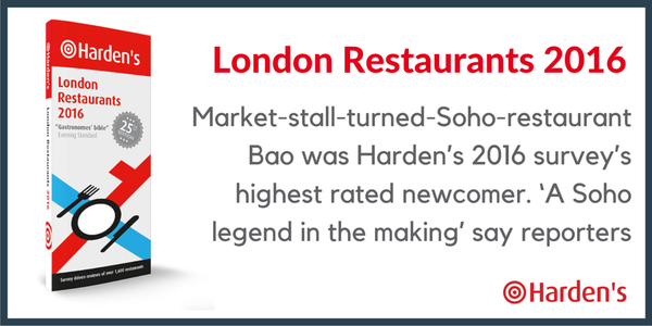 HardensBites's tweet photo. Harden’s London restaurants survey 2016 – Find out the winners and losers https://t.co/bQkdEexNFW  (@bao_london) https://t.co/IfP4Sy0cXh