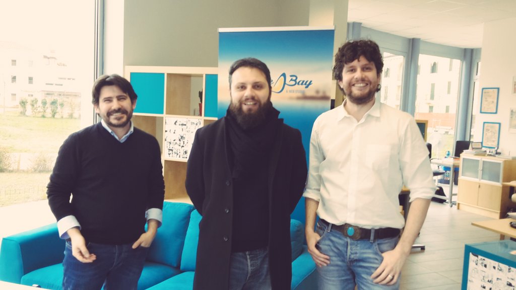 VeniceBay's tweet photo. L'ospite di oggi a #VeniceBay è Andrea Bernardi, presidente dei giovani di #Confartigianato #Venezia! @atomozero https://t.co/vukwgICxTp