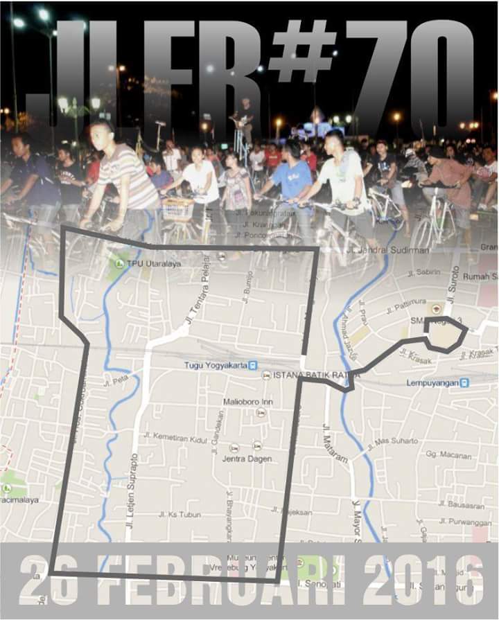 Yee rute JLFR #70 udh keluar, siapkan diri dan sepeda kalian para goweser <a href="/hmjkpiumy/">HMJ KPI (KKI) UMY</a> @Himama_UMY @zhiehilmy