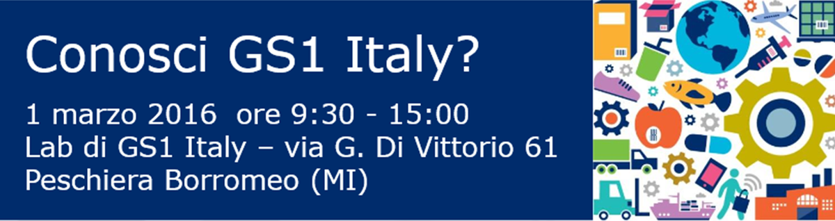 GS1italy's tweet photo. Conosci GS1 Italy? Ti aspettiamo il 1 marzo. L'evento è gratuito https://t.co/wfTgF4PKMl #GS1academy #LabGS1 https://t.co/Xyoi3Ws4GB