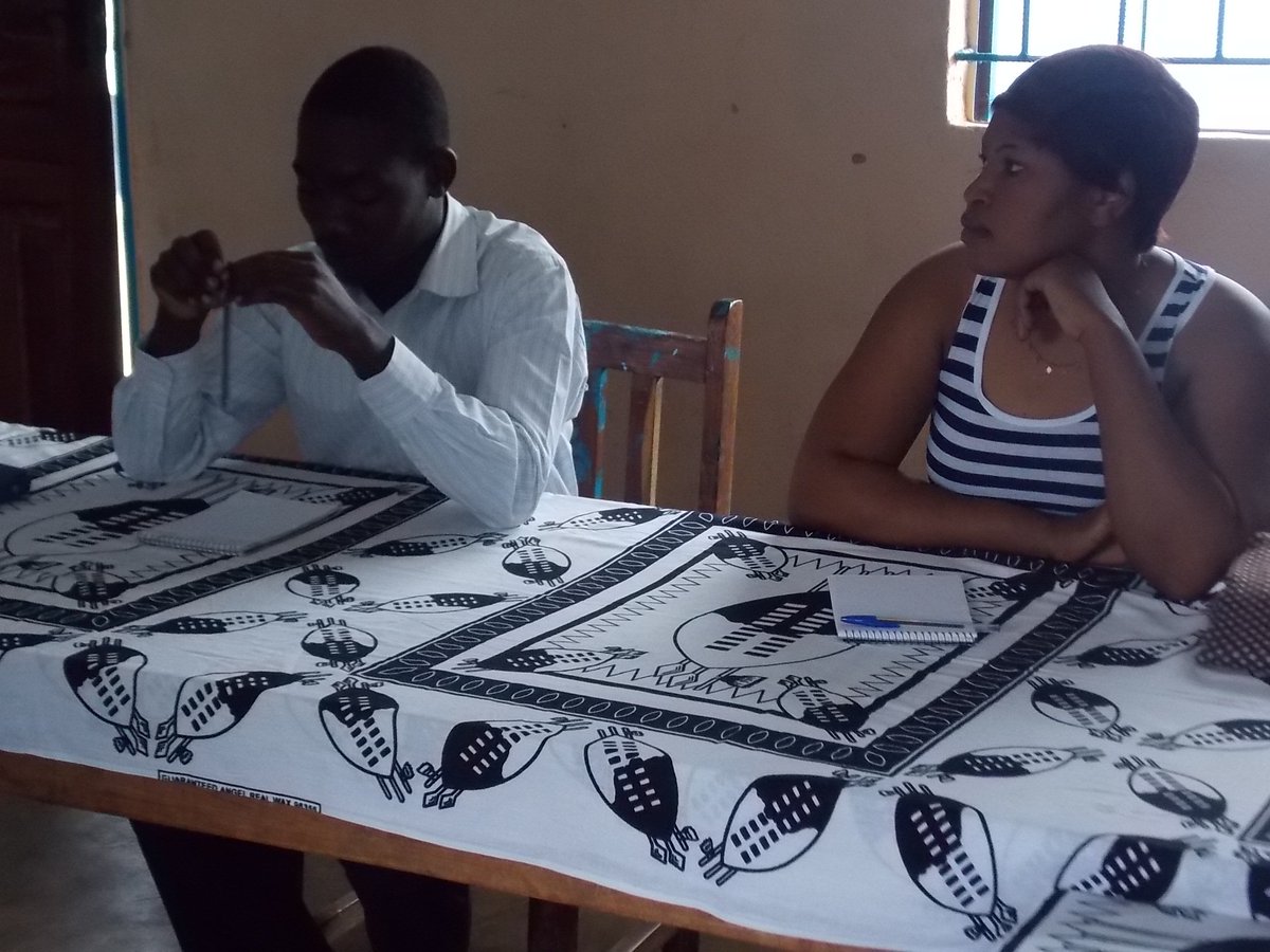 JAZambia's tweet photo. Our faciliators #FreshStart working hard to review new material on Pricing and Costing https://t.co/g2AI3GDCNv