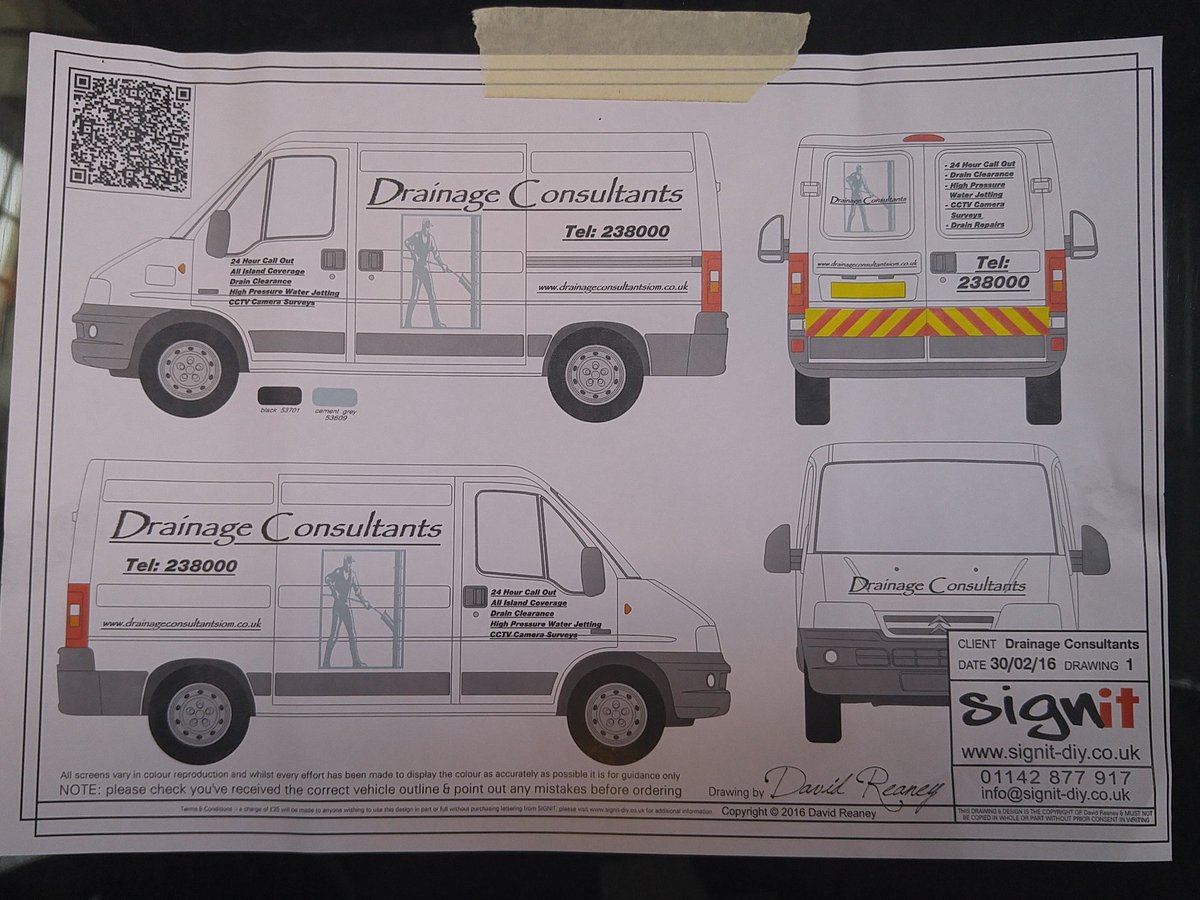 DrainConsultant's tweet photo. The hard work starts here!! How the van will look when done! https://t.co/c91q7rWJzN