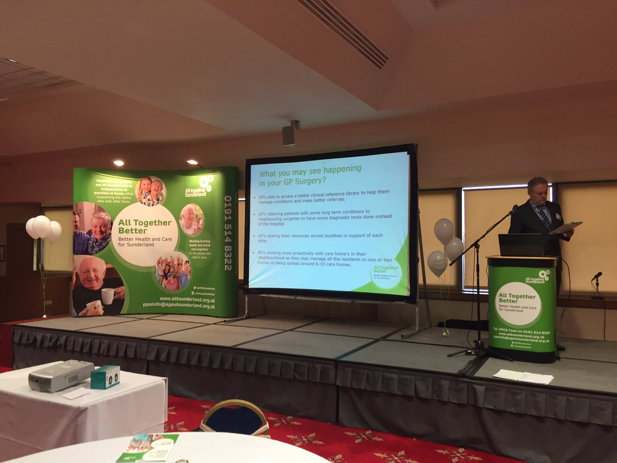 ATBSunderland's tweet photo. All set for our Patient Public & Carers Celebration Event in #SunderlandUK https://t.co/Mex3nIX8WO