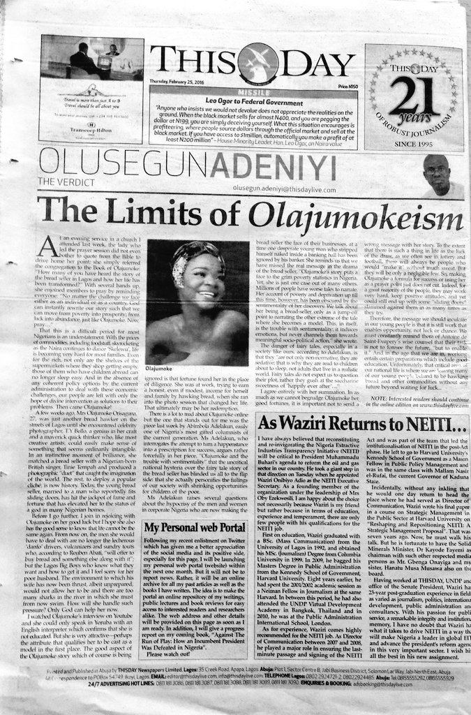 #TheVerdict 25-02-2016