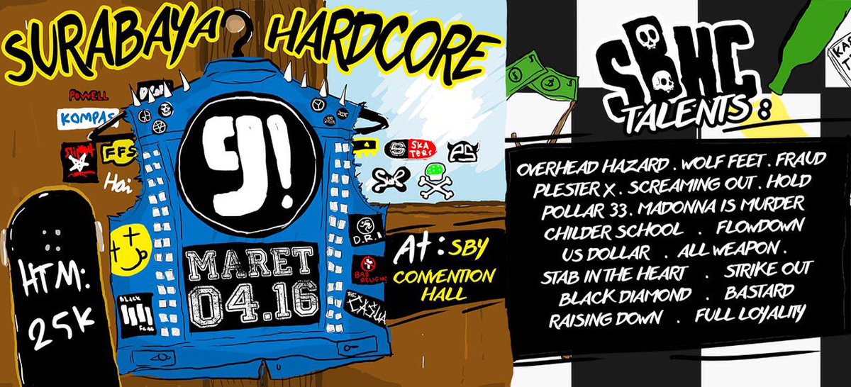 NOTED !! 4/3/2016 SBHC#9 AT COVENTION HALL SURABAYA !!