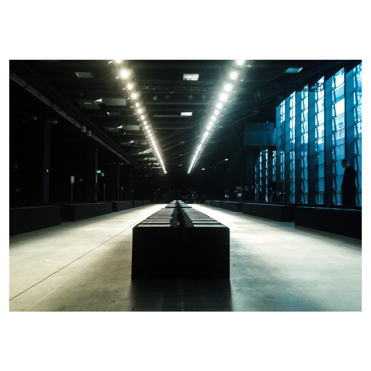 CoSTUMENATIONAL's tweet photo. Last minutes before the show begins. #AW16 #MFW https://t.co/oXrjPvZzFk