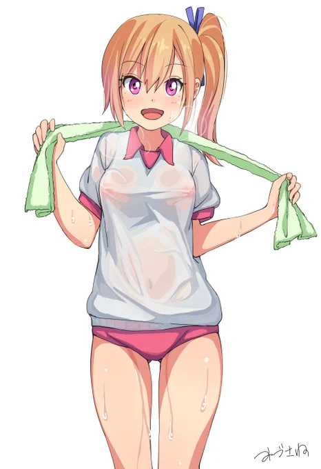 久しぶりにお絵かきしたやつどす。微エロ注意ブラジャーを着け始める前日の舞先輩(小5)#無彩限のファントム・ワールド 