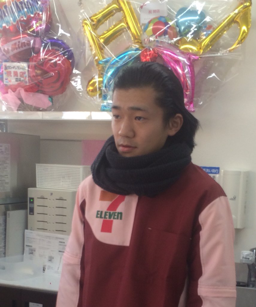 本日、例の和歌山のセブンイレブンで亀田大毅選手の様に働かせ頂きまし