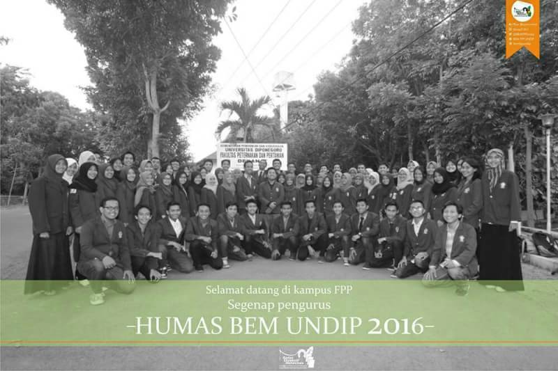 BemFPPUndip's tweet photo. Kami ucapkan selamat datang jajaran pengurus Bidang Humas BEM UNDIP 2016 di kampus FPP :) https://t.co/MXzDTIPmkJ