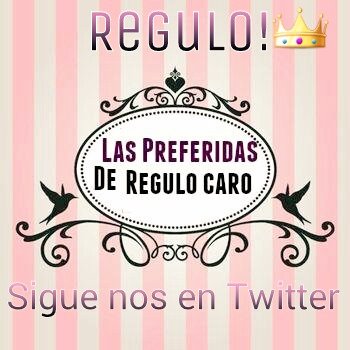 LasPreferidasRC's tweet photo. Sigue nos por favor regulito!💖 @ReguloCaro #LPDRC 💕 #TeamPreferidas https://t.co/PUS0PW4zAl