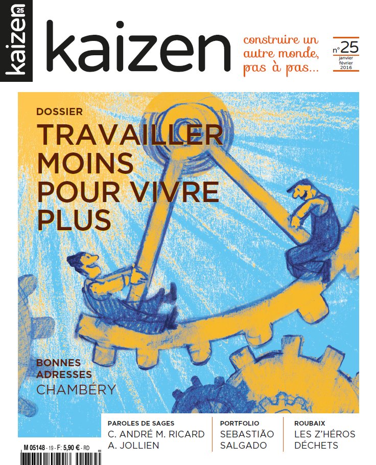 Kaizen 25, à découvrir en kiosques dès aujourd'hui !