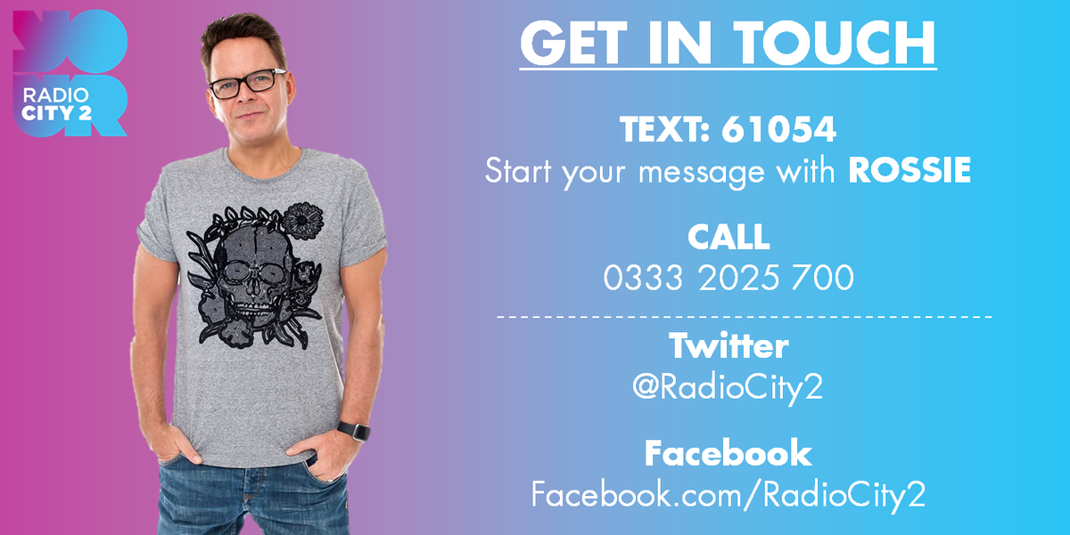 ROSSIE: Have your guess at the Golden Hour years and give me a call: 0333 2025 700