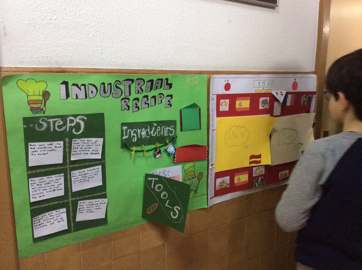 1ESOAuseva's tweet photo. ¡Mural interactivo para mostrar todo lo que hemos aprendido en marcha!#lafabricadepanauseva #ABPAuseva https://t.co/pYQjvNhUM9