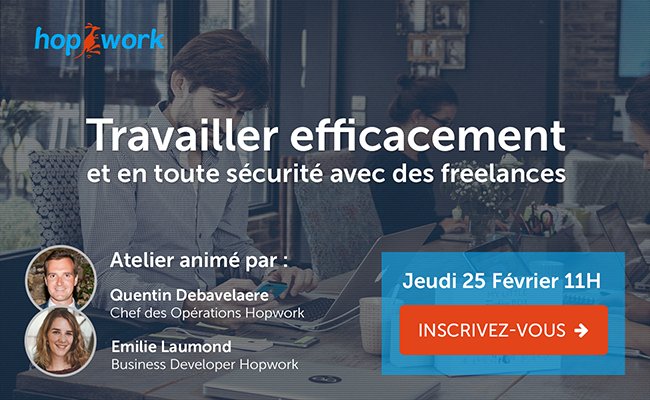 frenchweb's tweet photo. L'atelier en ligne: "Travailler avec des freelances"
Commencera à 11h #freelance #RH https://t.co/7mlrKdVYtP https://t.co/MIGwfn1coD