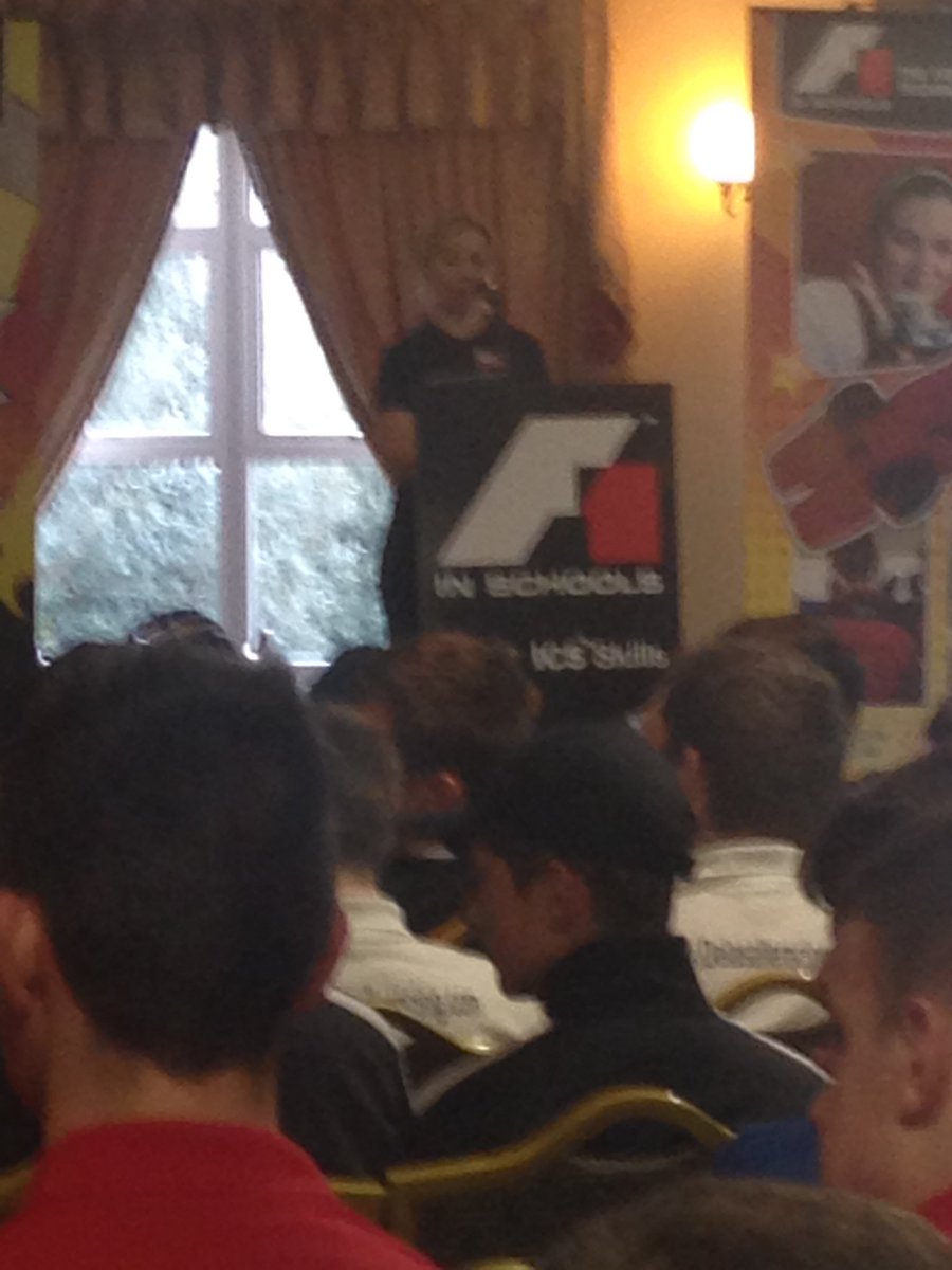 PinkInfinities's tweet image. And we're off 🏁 #f1inschools 
@F1inSchoolsIRL