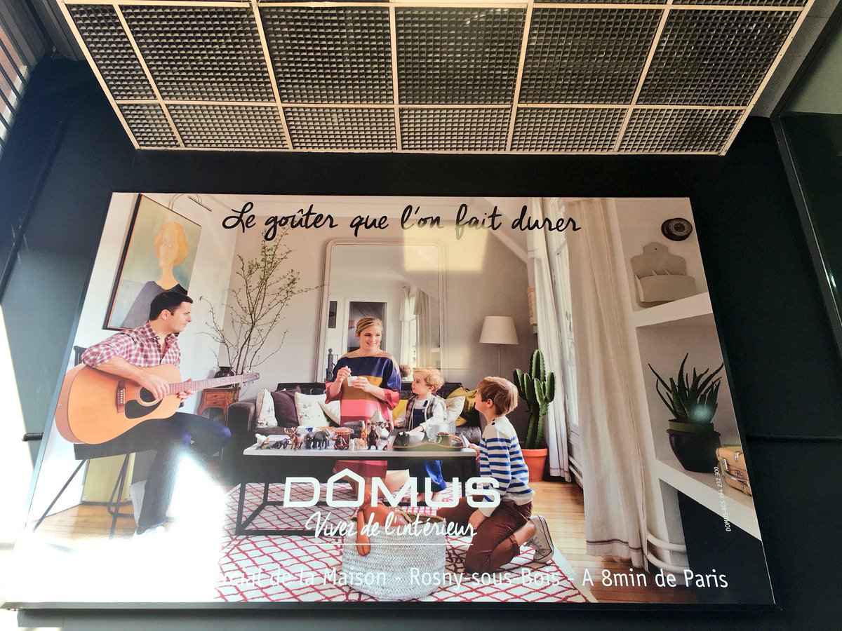 zeparisienne's tweet photo. Je pars à la découverte de @Domus_Paris ! https://t.co/od5HCOm5Io