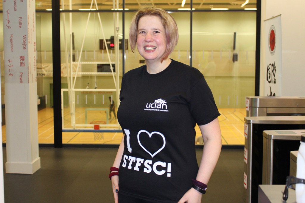 cathrynjbrown's tweet photo. @UCLAN_STFSC if I wear my #stfsc t shirt in Norway - can I have an aerobathon 12 shirt please? https://t.co/NPRAJcFwZ9