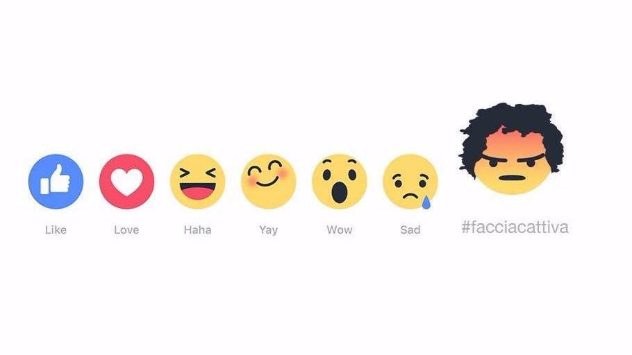 lafacciacattiva's tweet photo. Mark, qui è necessaria una #facciacattiva. Cc #facebook #FacebookReactions https://t.co/8sofbza2c3