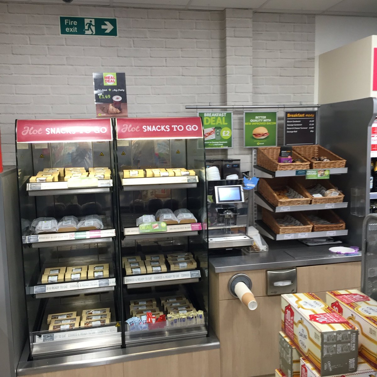 The suns out but it's still cold outside, keep warm with a great choice of hot food and a hot drink <a href="/TeamMyLocal/">My Local Convenience</a>