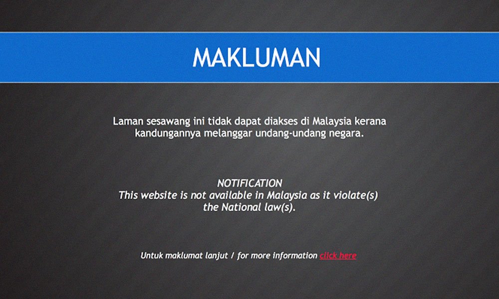malaysiakini's tweet photo. #FLASH Goverment blocks The Malaysian Insider
https://t.co/heAcxecf4s @tm_insider https://t.co/eL0woXeMN1