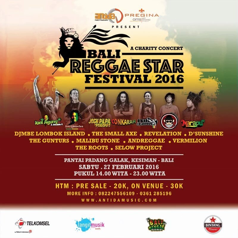 27 feb 2016, @ReggaeBali with <a href="/tonyq_rastafara/">Tony Q Rastafara</a> <a href="/Conkarah/">CONKARAH</a> <a href="/nath_sista/">Sista Nath</a> <a href="/monkeybootsjkt/">Monkey Boots</a> @Marapu_Reggae <a href="/JoniAgungDT/">Joni agung</a> dll