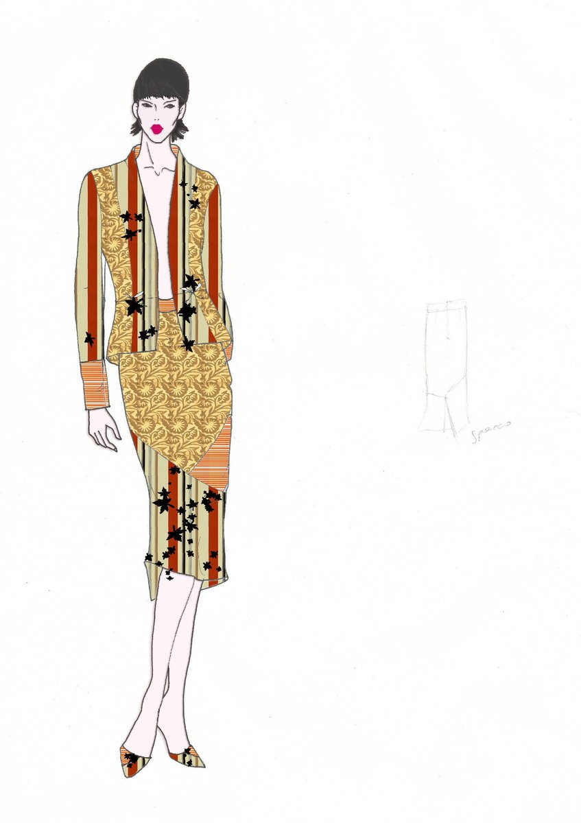 style_italian's tweet photo. #dresswoman #robefemme #KleidFrau #tailler #skirtandjacket #jupeetveste #юбкаипиджак #ATELIERGUAROTTI #ITALY https://t.co/GrLZPq8VDd