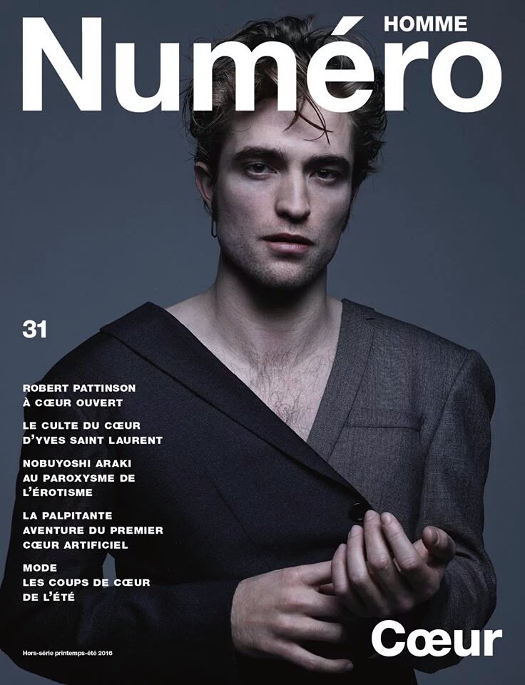 Robpattz_pics's tweet photo. #RobertPattinson @NumeroMagazine #NewCover https://t.co/6EhWQOLxMS