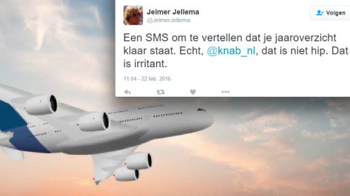 LINDAnieuws's tweet photo. Online bank @Knab_nl reageert 'vliegensvlug' op klacht van klant. #video #evenlachen - https://t.co/hyDBqM2WJV https://t.co/10gDlXxEj3