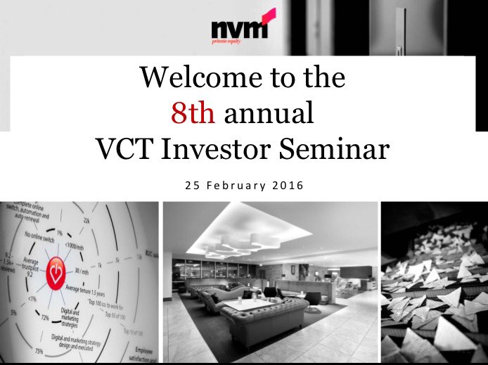 NVMPE's tweet photo. It's NVMs 8th annual shareholder seminar today plus we have two portfolio companies attending @LoveEnergySavin &amp; IAG https://t.co/p4C3LvxkzR