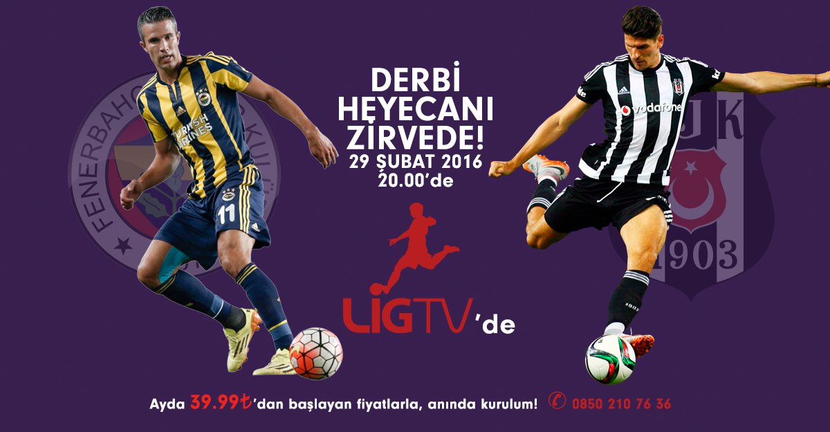 #SporTotoSüperLig yarışı LİG TV'de! #Fenerbahçe #Beşiktaş derbisi için tıkla, hemen üye ol!
tv.satismerkezi.com/paketler/lig-t…