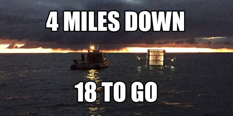RoboChallenge's tweet photo. 18 miles to go crossing the Irish Sea @Linds_bluepeter you can do it! #SportsRelief #BluePeterChallenge #Waverunner https://t.co/XHzQczZsgI