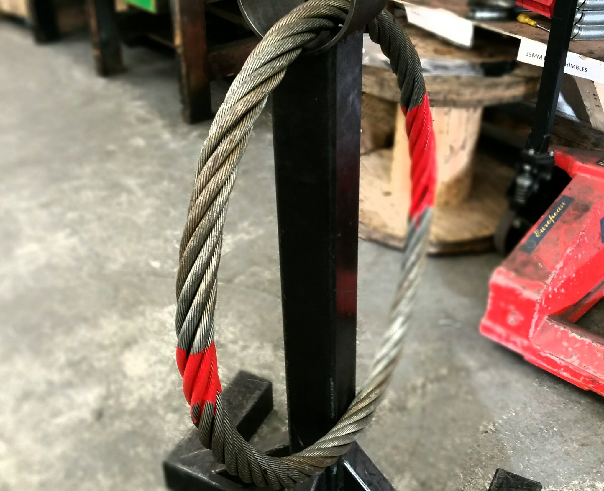 Total Rope Solutions on Twitter "Total Ropes 44mm handspliced wire