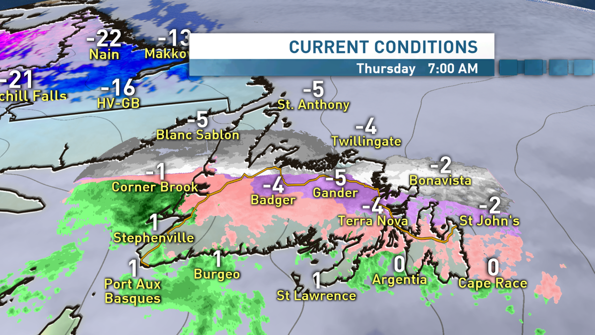 ryansnoddon's tweet photo. Take it easy on the roads this morning. Freezing rain/drizzle on the go from Corner Brook to Metro
#nlwx #nltraffic https://t.co/kGP2v1A4iS