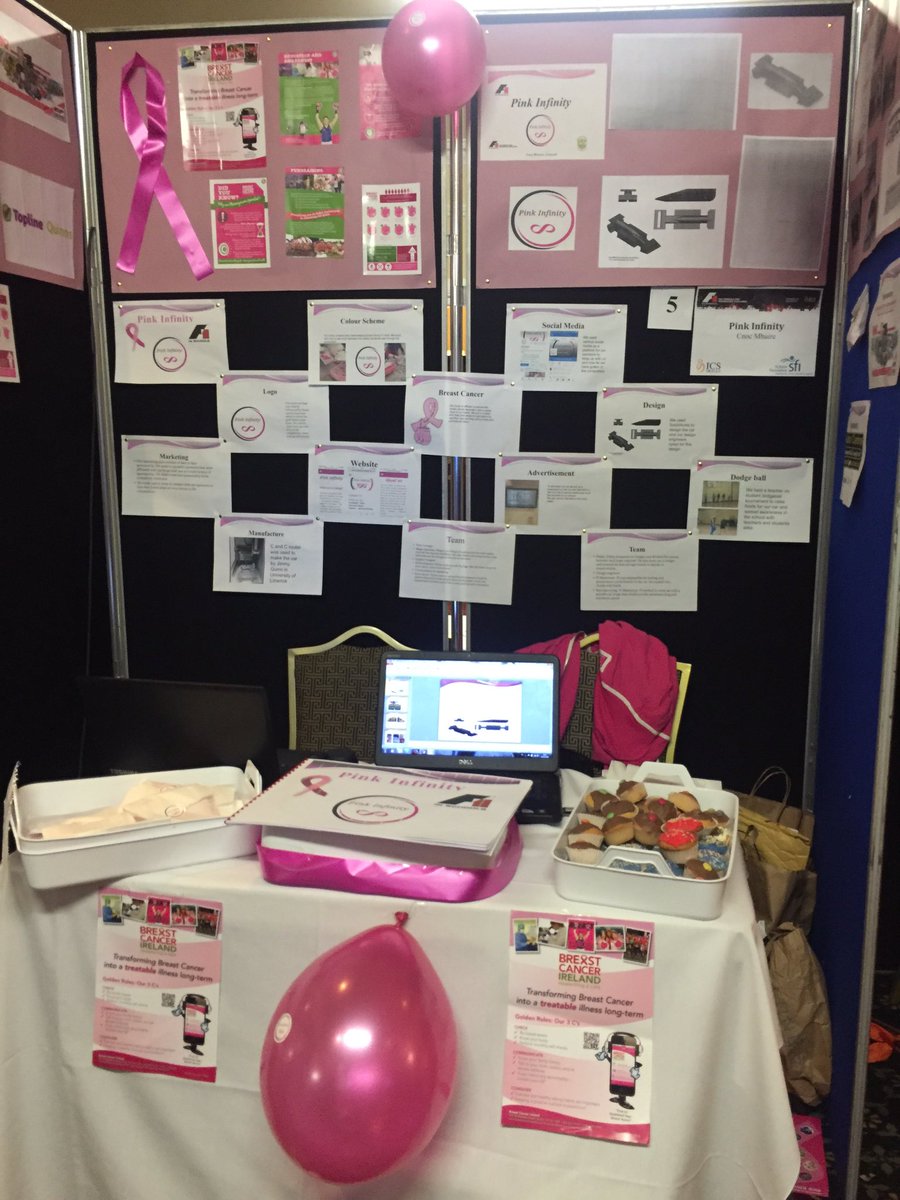 F1inSchoolsIRL's tweet image. @PinkInfinities are doing they're part for @BreastCancerIre here at #f1inschools! Well done ladies 👌🏻