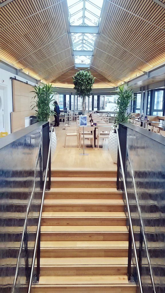 WorldGolfMuseum's tweet photo. Finished! We love our new trees @cafeatthemuseum. We're open now for your morning coffee! #coffee #trees #standrews https://t.co/S2cWN9G3WM